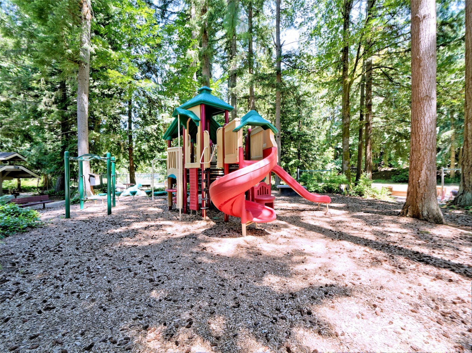 Play structure for your younger children.