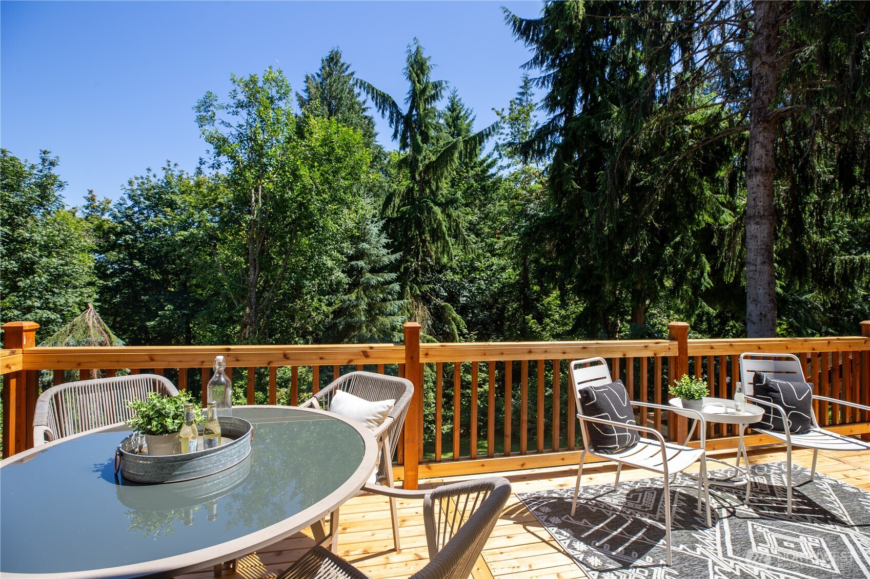 Main level deck with room to entertain!