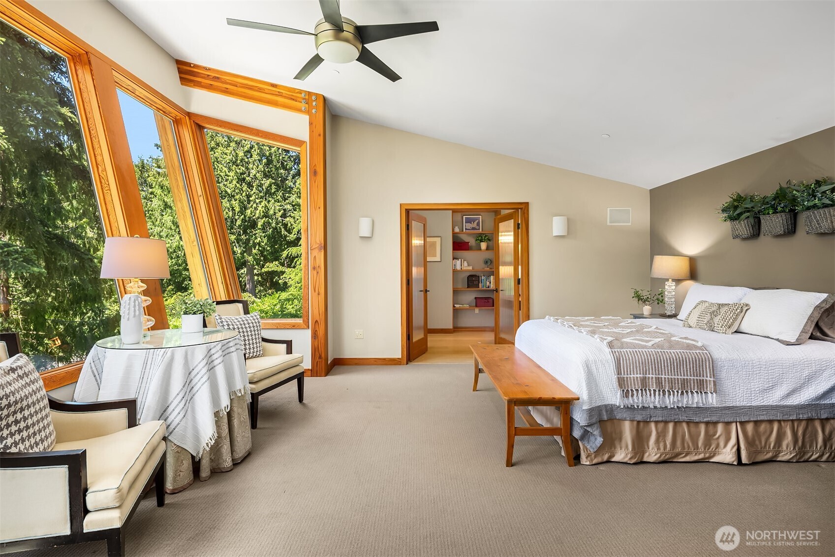 Large Primary Bedroom with sitting Area and connected office/nursery/yoga space!