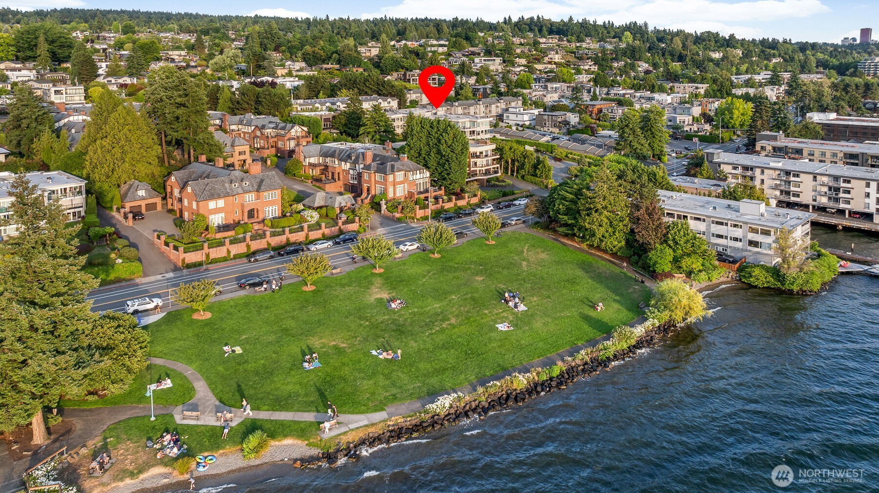 Marsh Park is just one of a handful of waterfront parks within walking distance