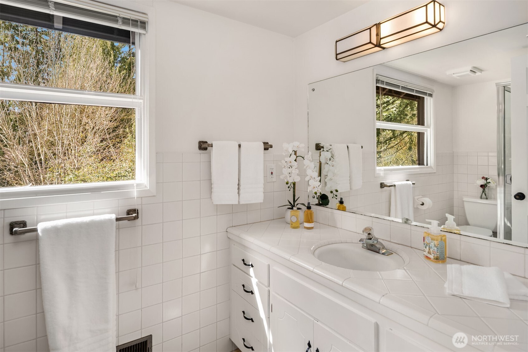 This home is flooded with natural light, ideal for getting all dolled up.