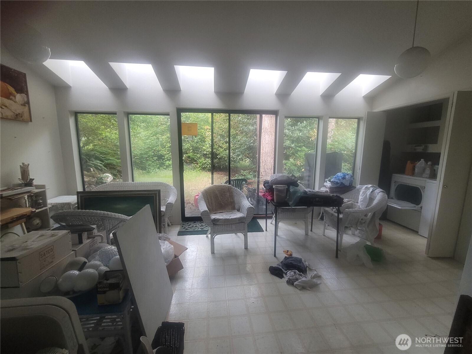Nice sunroom area.
