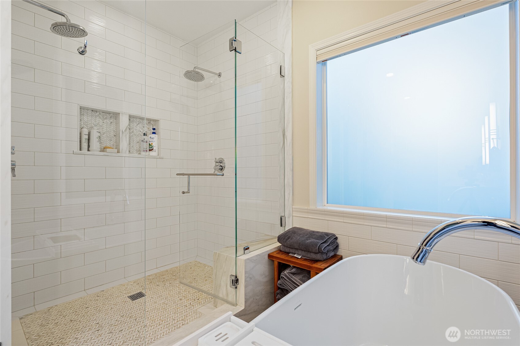 Completely remodeled Primary Bath