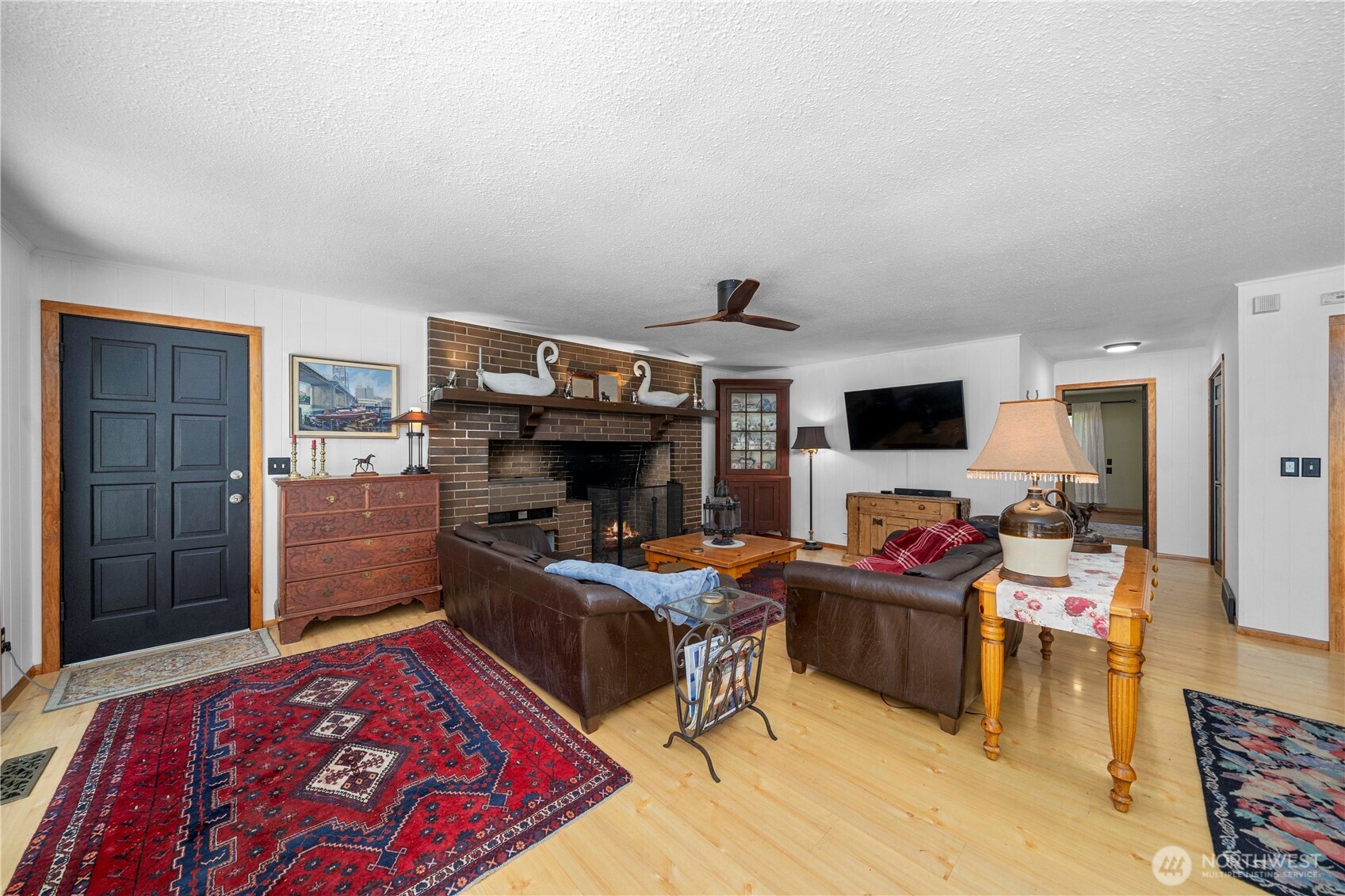 View two of informal sitting area in the Great Room
