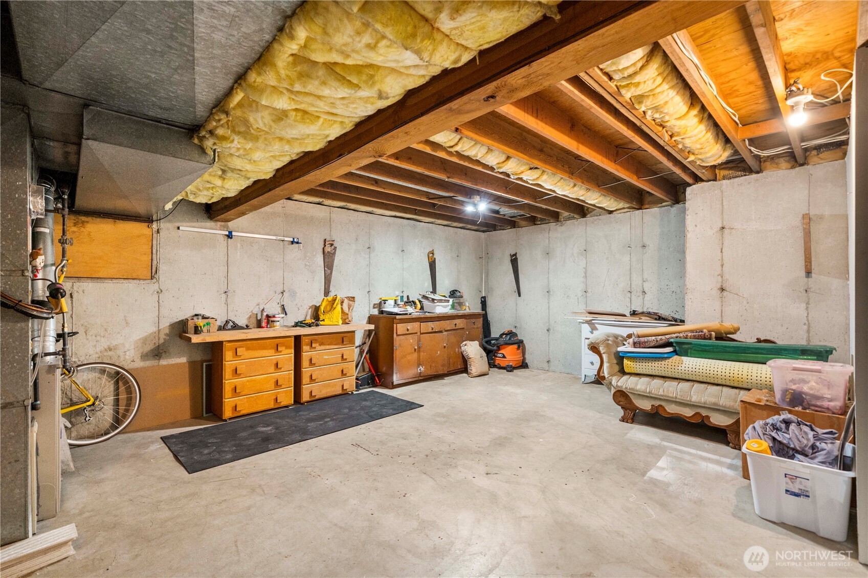 The laundry room as you can see is huge!