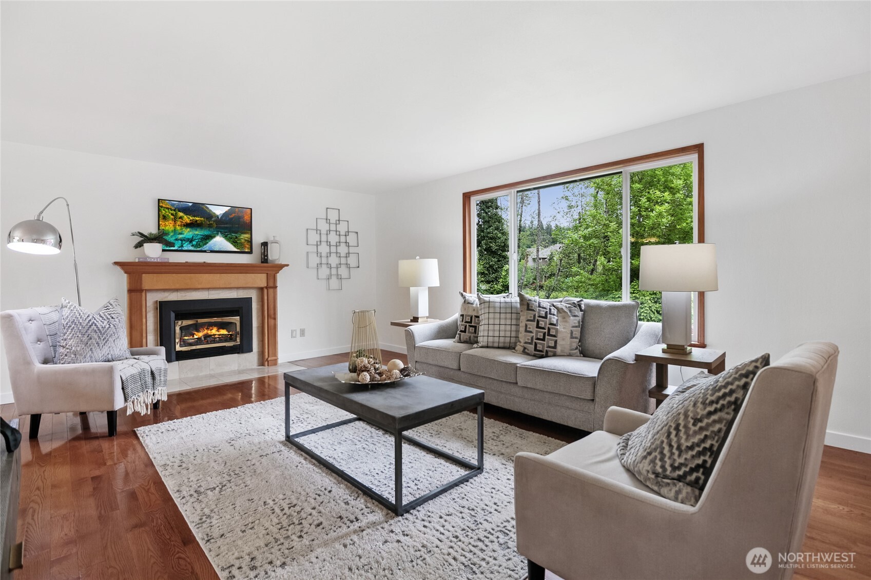 Enjoy a cozy gas fireplace in the main living room. Plus a second gas fireplace.