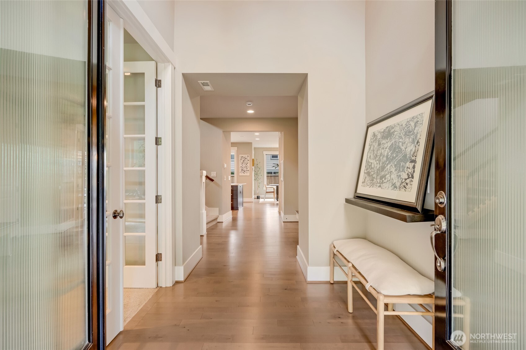 Inviting Entry Way leads to the Open Floor Plan