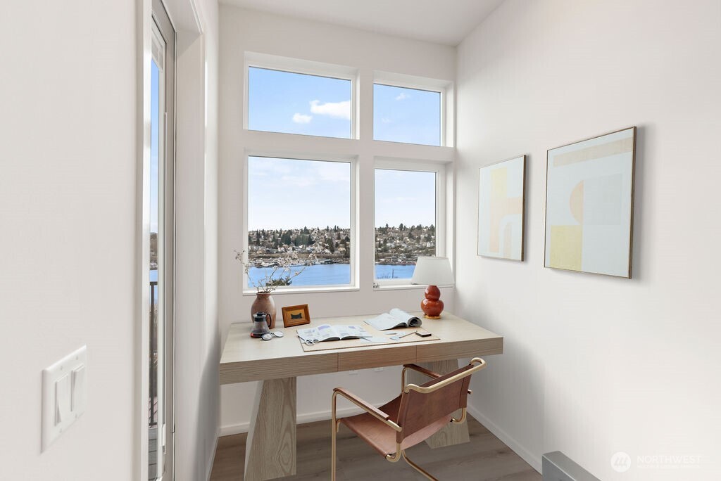 4th floor sitting room with balcony access- pic is of similar unit