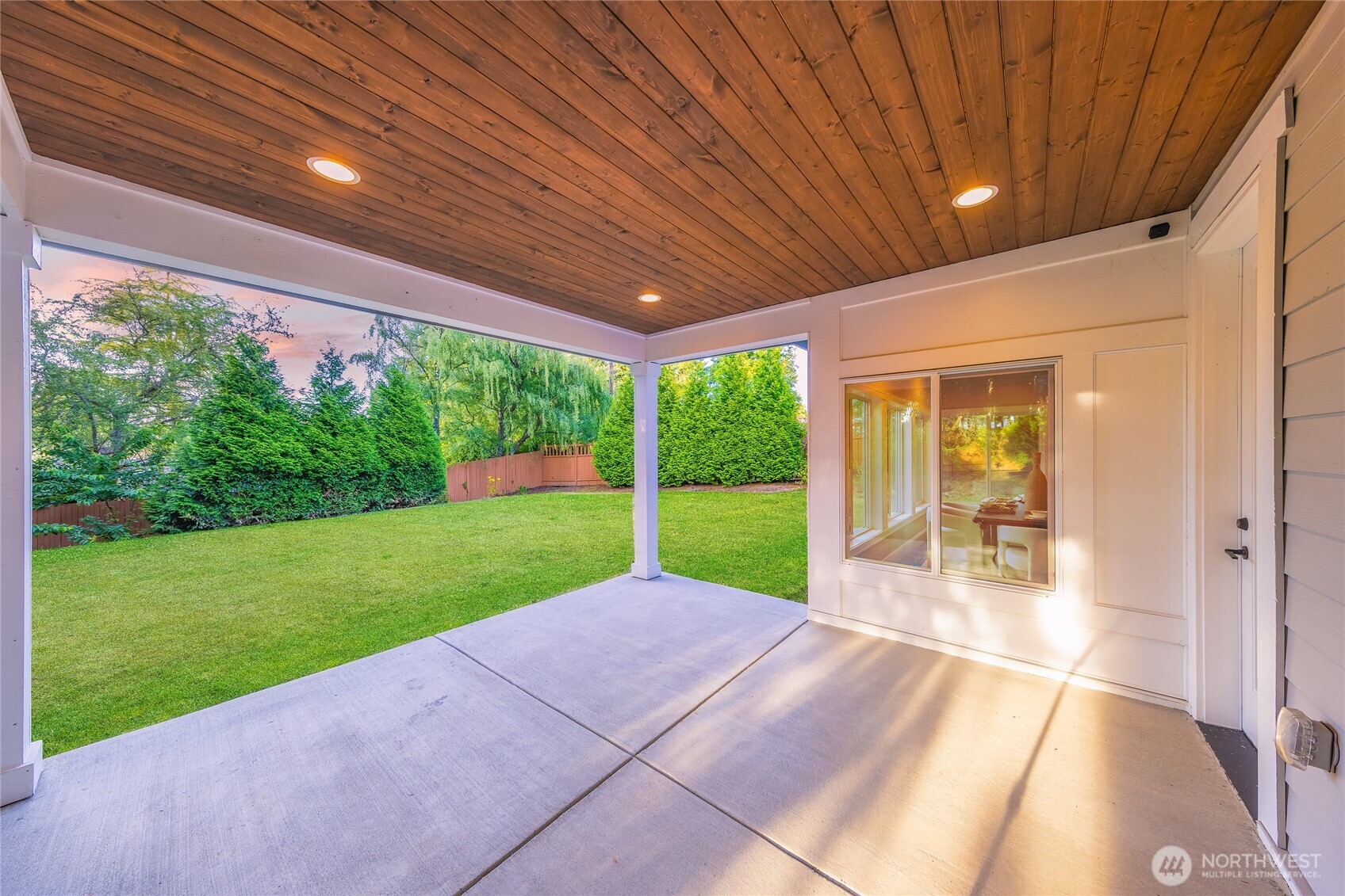 covered outdoor living area