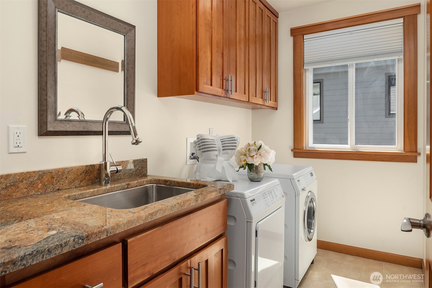 Upstairs laundry