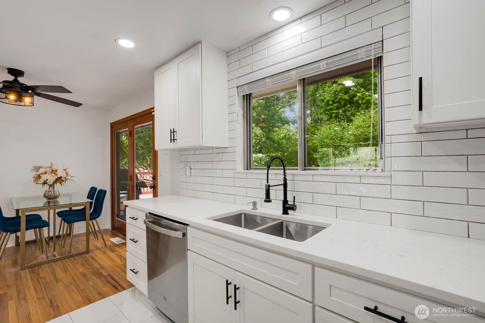 All new countertops, tile, fixtures & appliances!