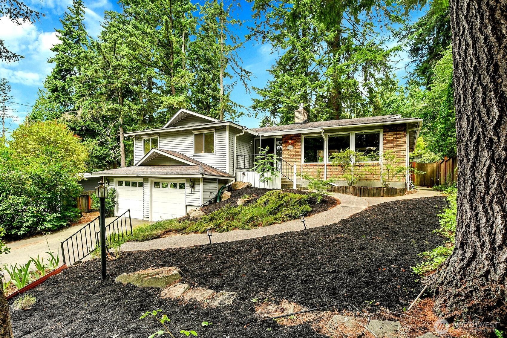 Tucked away on a cul-de-sac, #3730 is like living in a peaceful forest near all the city has to offer.