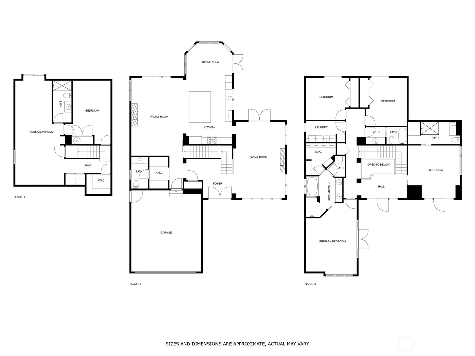 A spacious and well-designed floor plan.