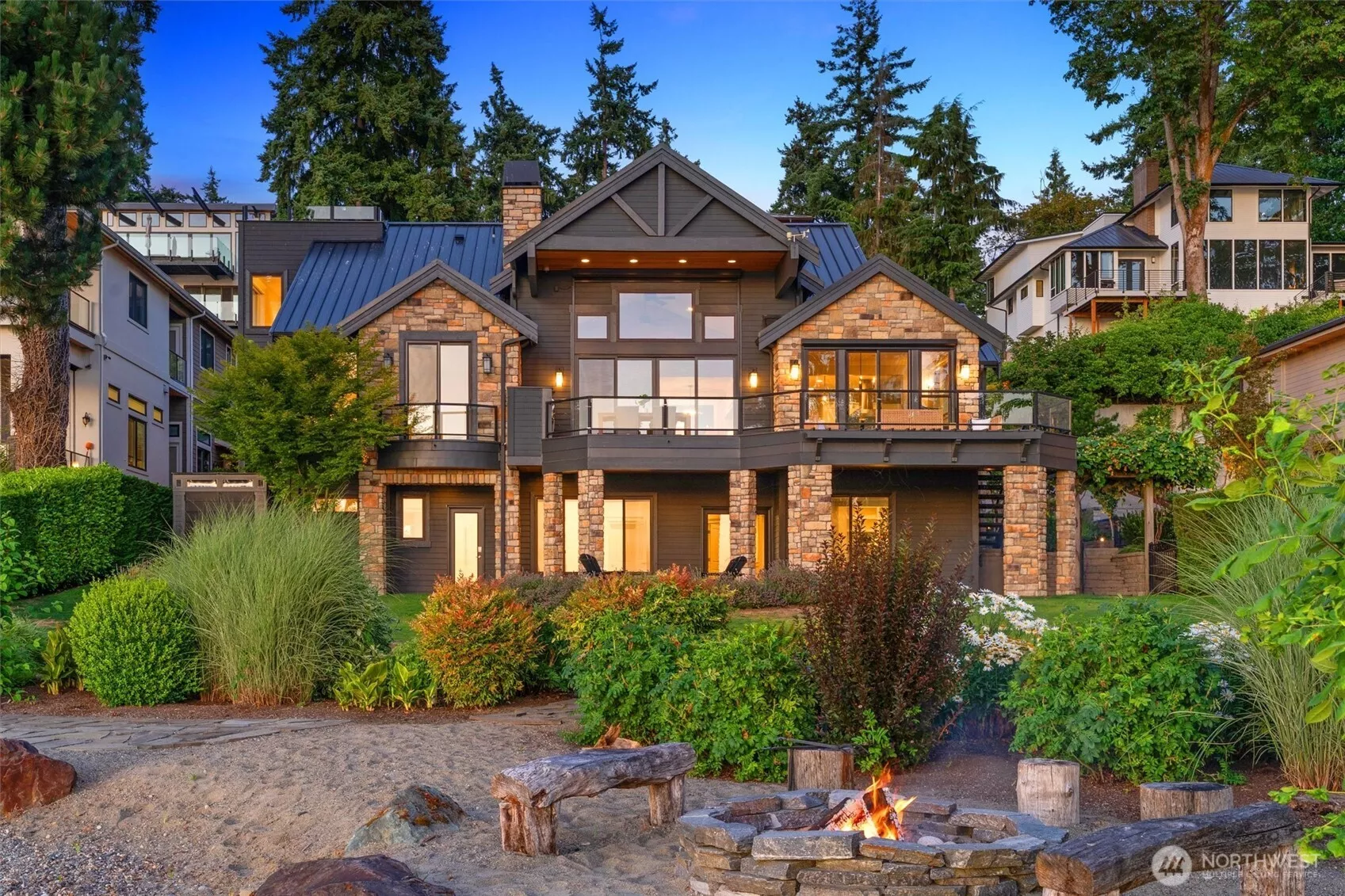 A rare offering in West of Market - an expansive estate with 90 feet of pristine shoreline, west-facing views, and unmatched privacy.