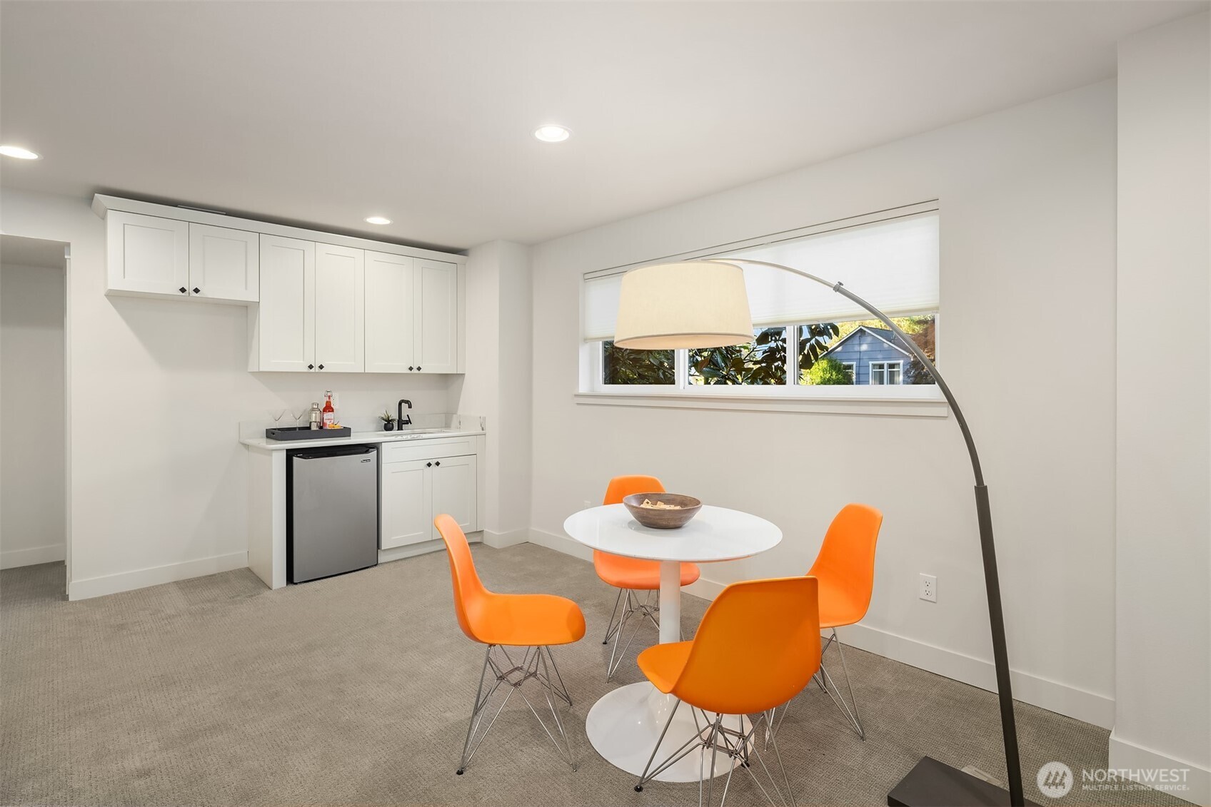 Lower/main level room, great space for a kitchenette and MIL