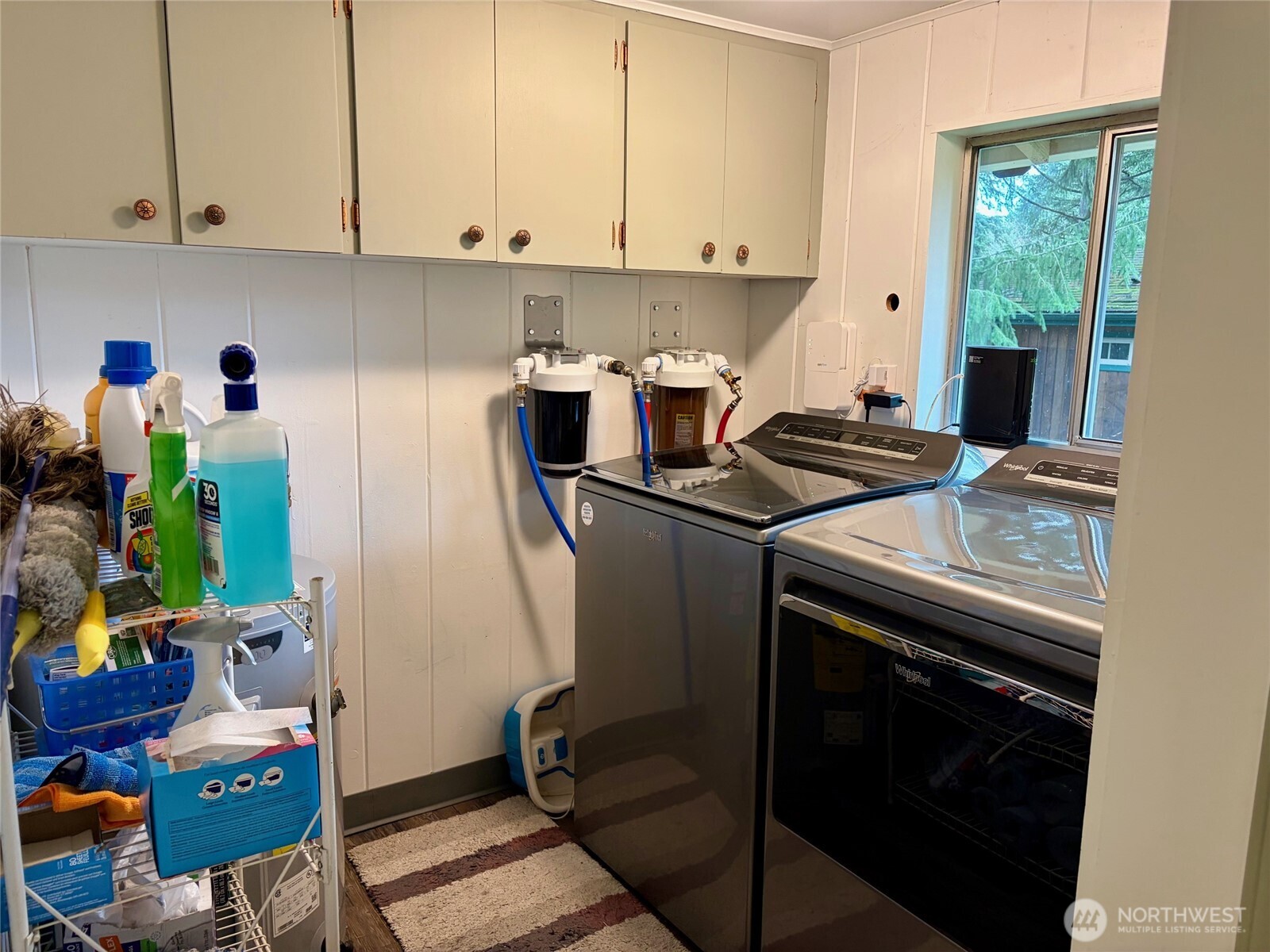 Kitchen as seen from the entry