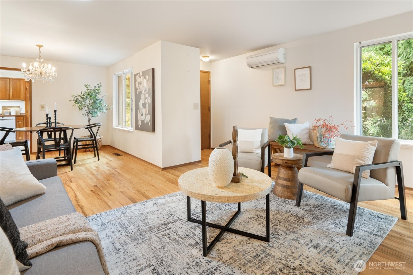 Another look at the great living and dining spaces.