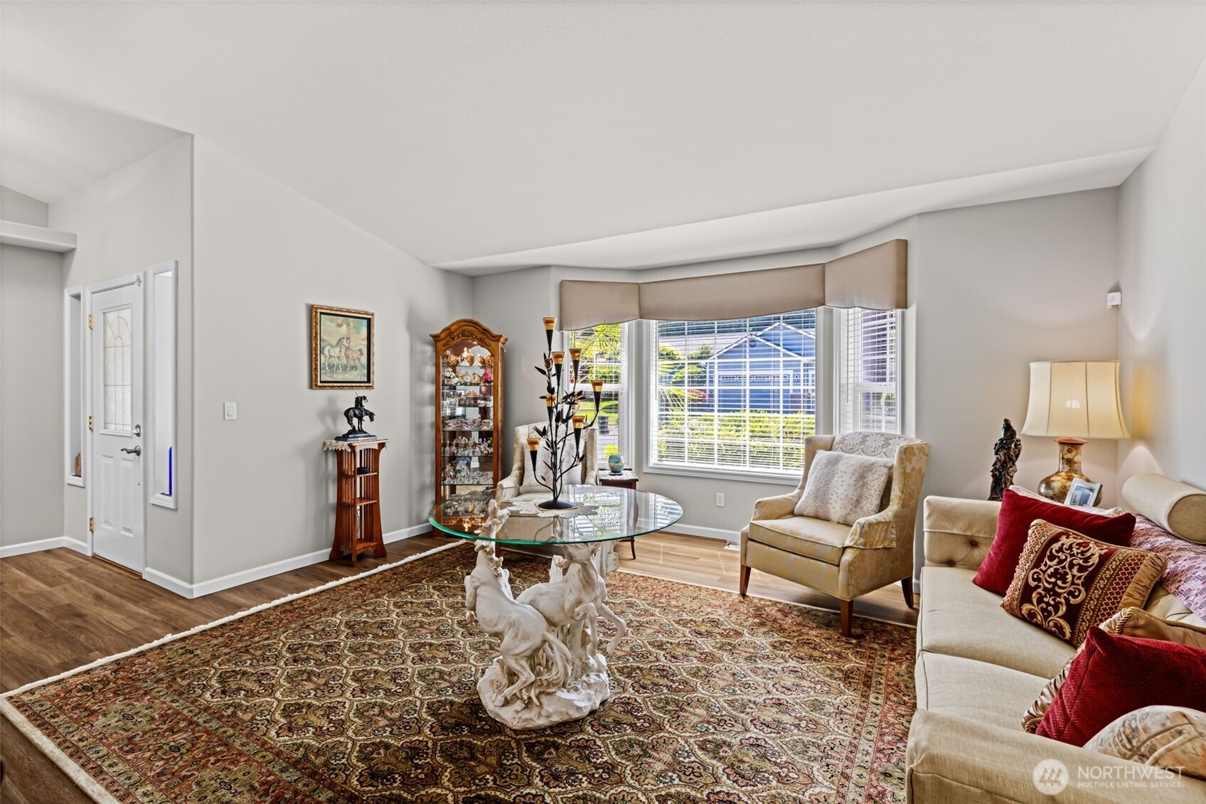 Spacious, light and bright.
