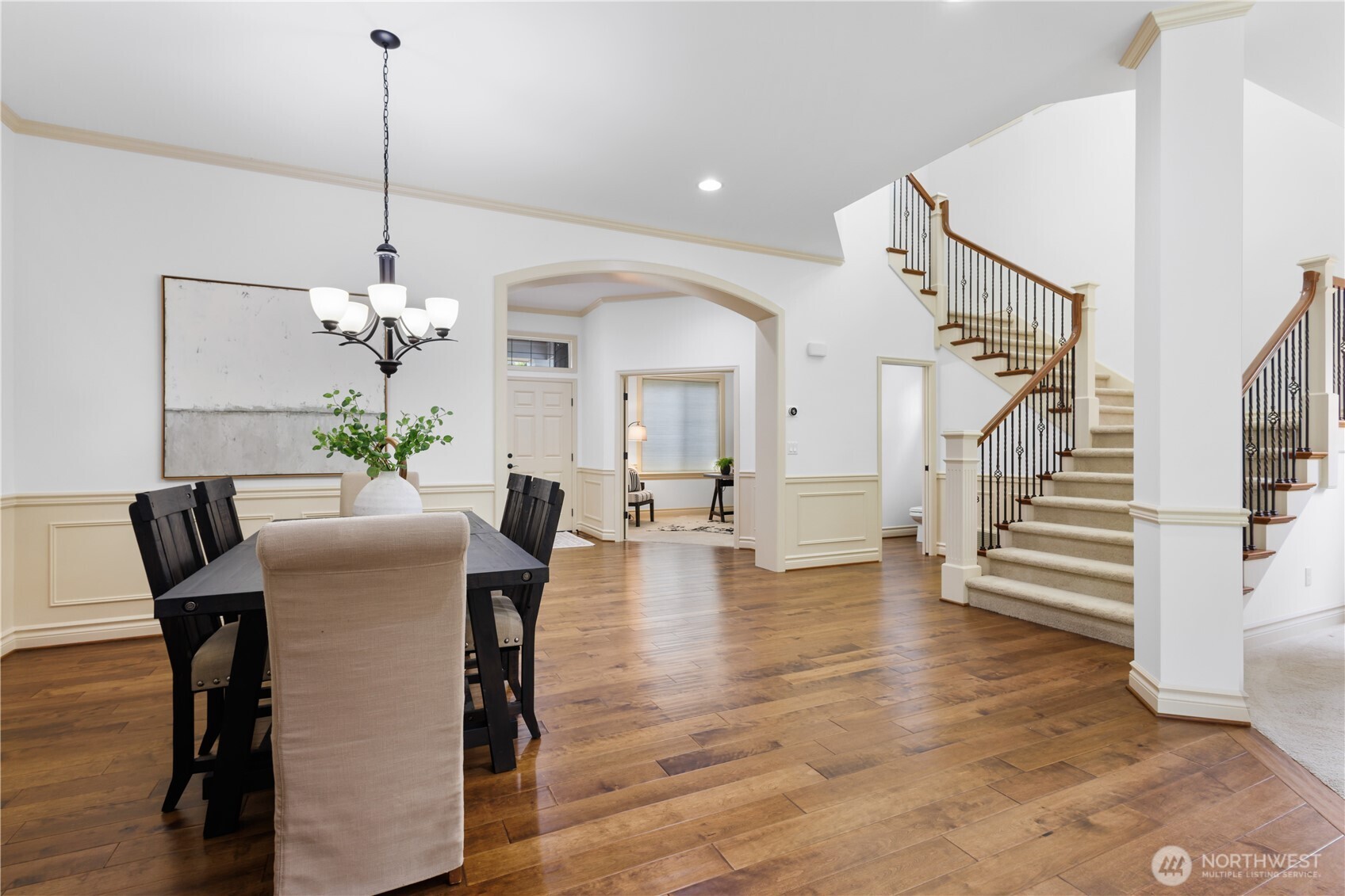 Stunning architectural details showcase Buchan’s signature craftsmanship.
