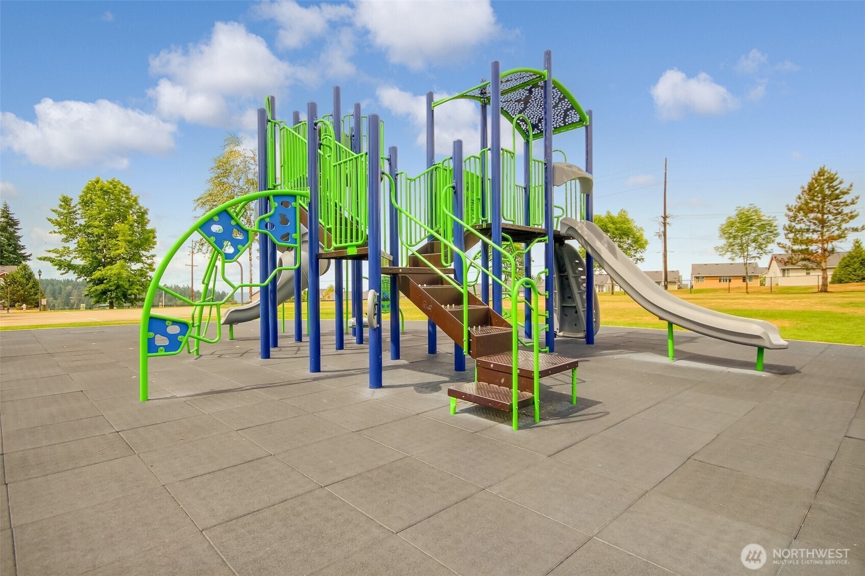 One of the many parks in the area that you can walk to along with nearby walking trails.