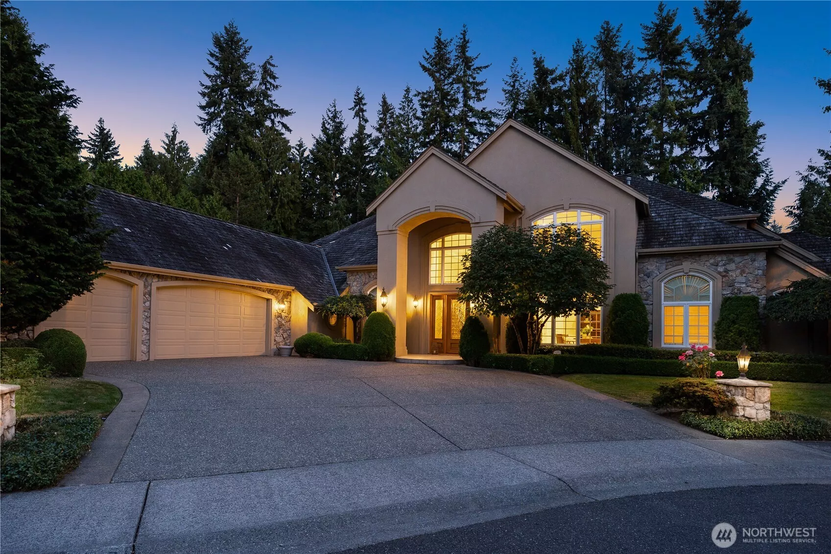 Front of the house