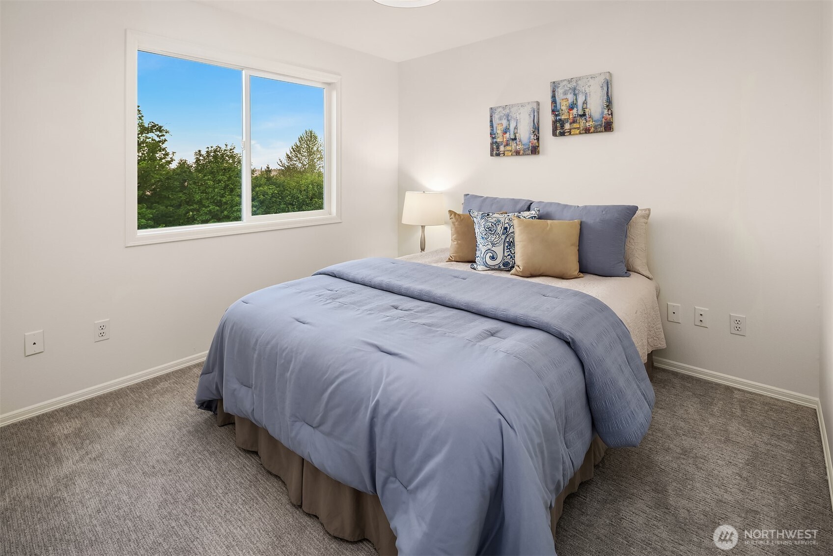Bedroom #3 on the upper level.