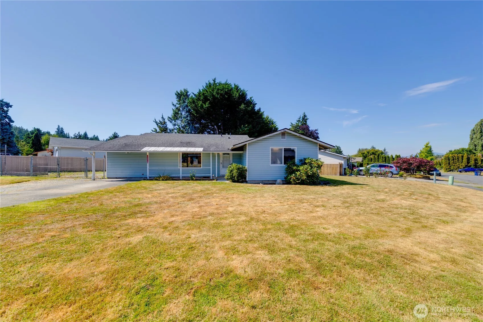 Great potential for this 3 BR home w/ over 1800 sq ft