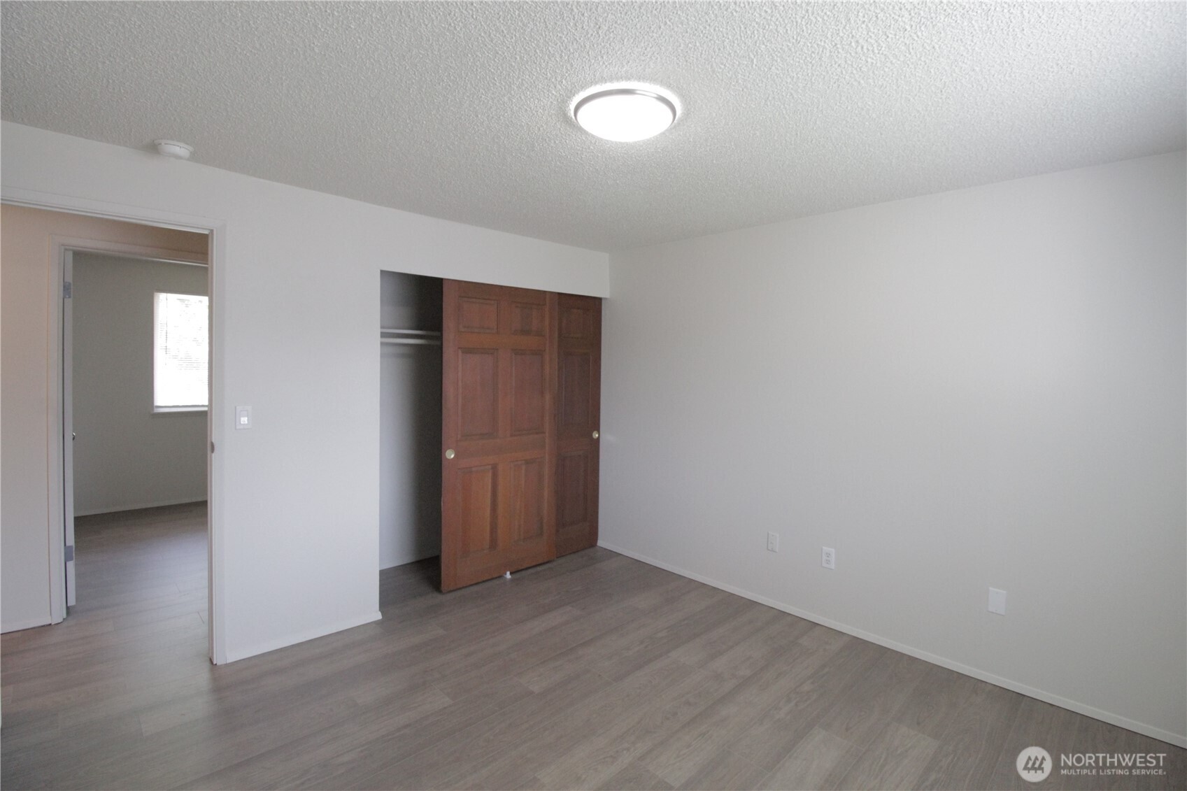 Primary bedroom closet.