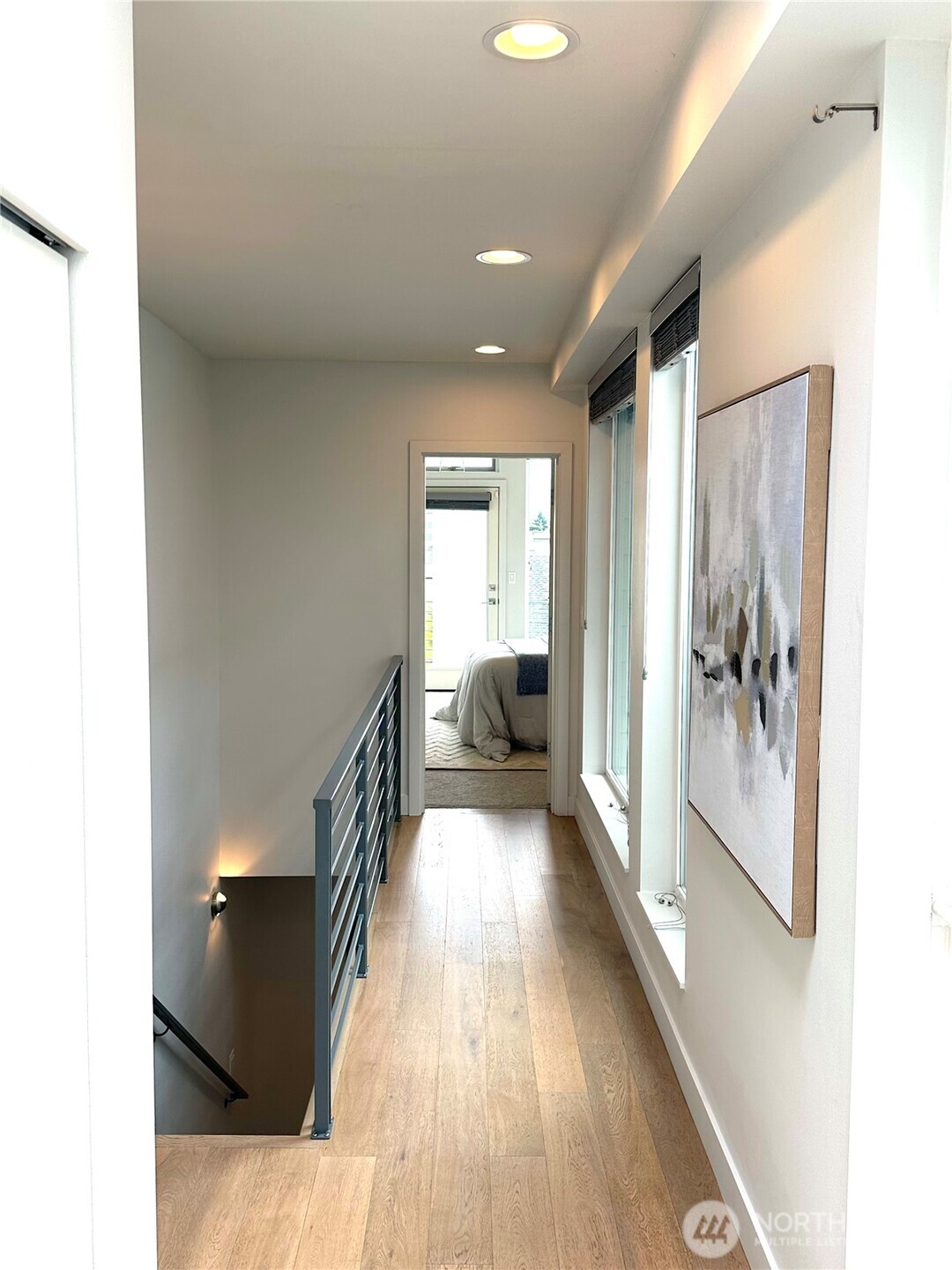 Large bright hallways