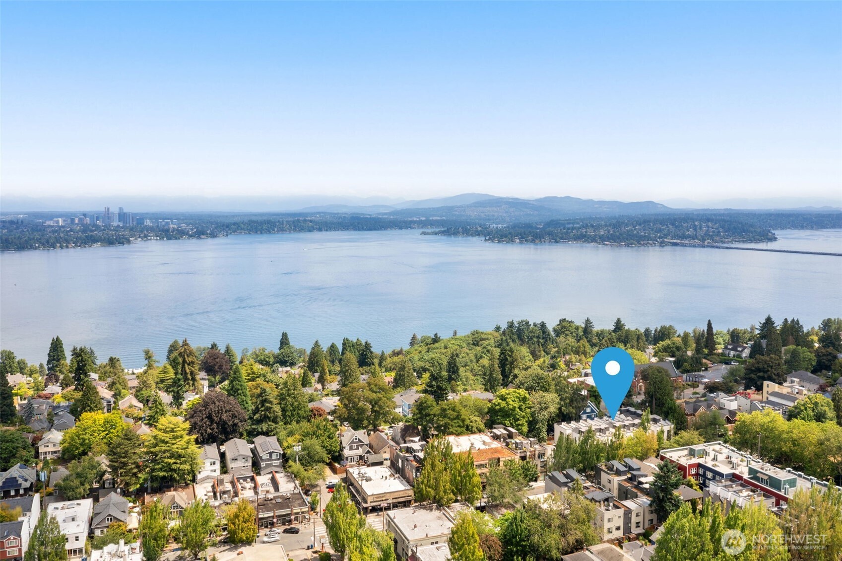 Take in panoramic water vistas from the comfort of your rooftop or upper-level windows. Watch the light dance on the lake, enjoy peaceful sunsets, and feel connected to nature just minutes from the city.