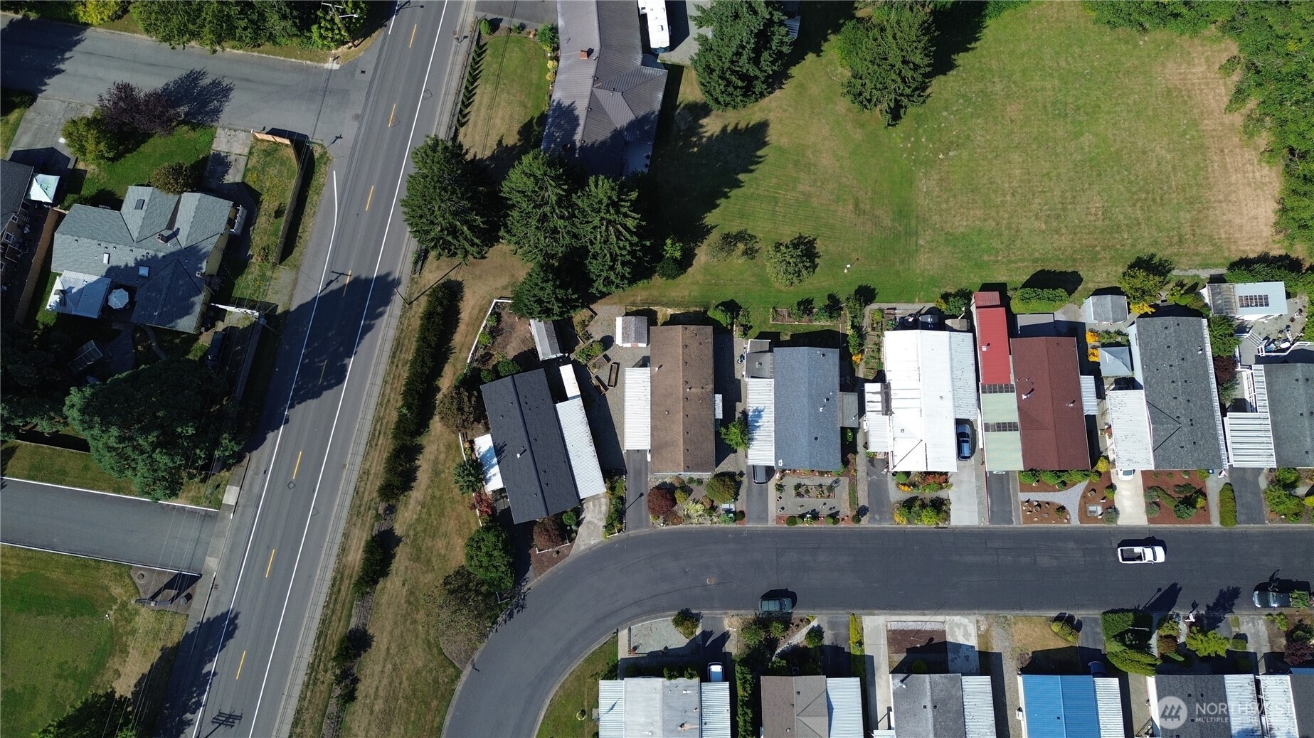 Entrance to Park Village is just out of picture. Home has easy access, the second home in.