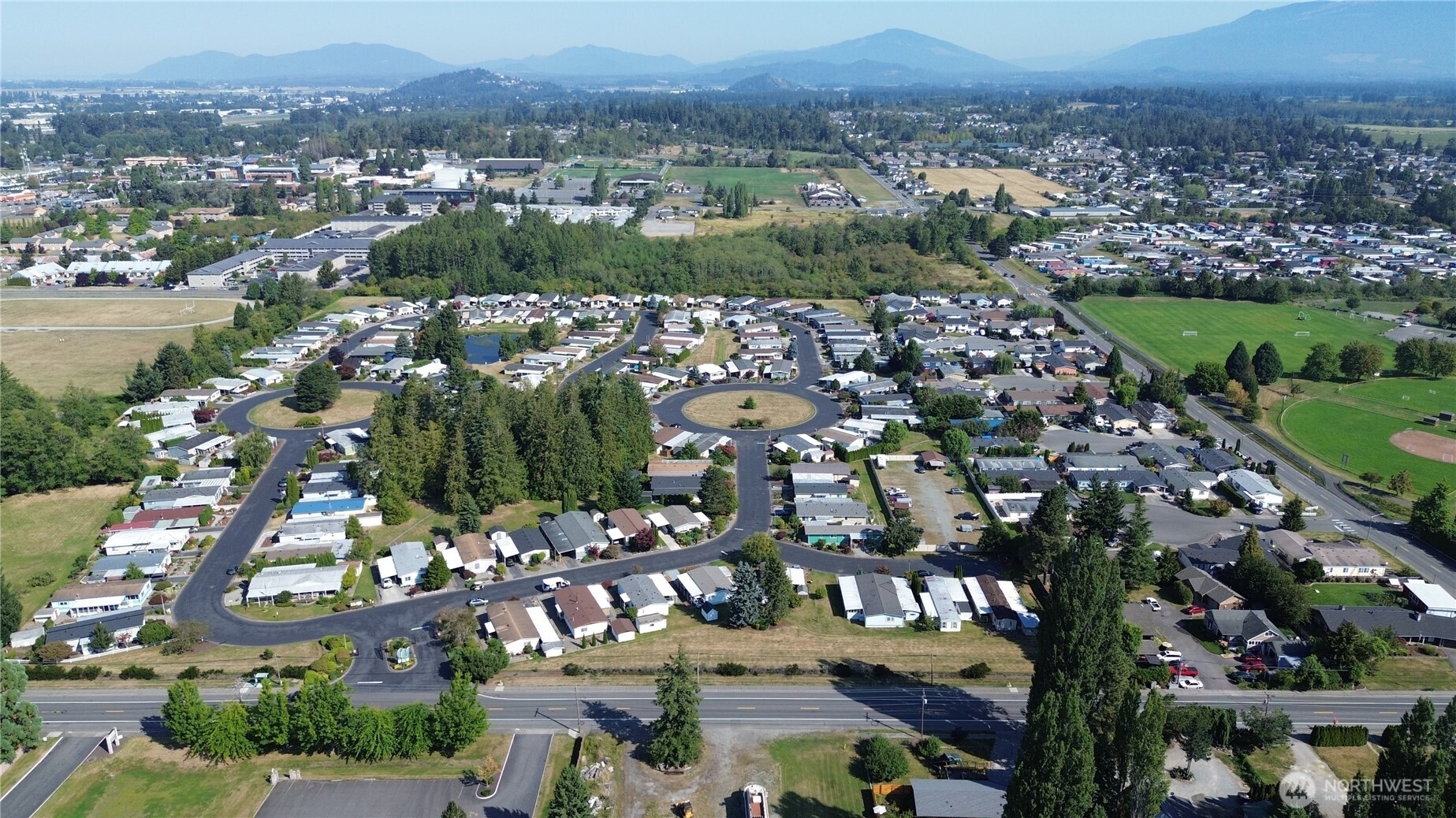 Beautifully maintained Park Village 55+ Community.