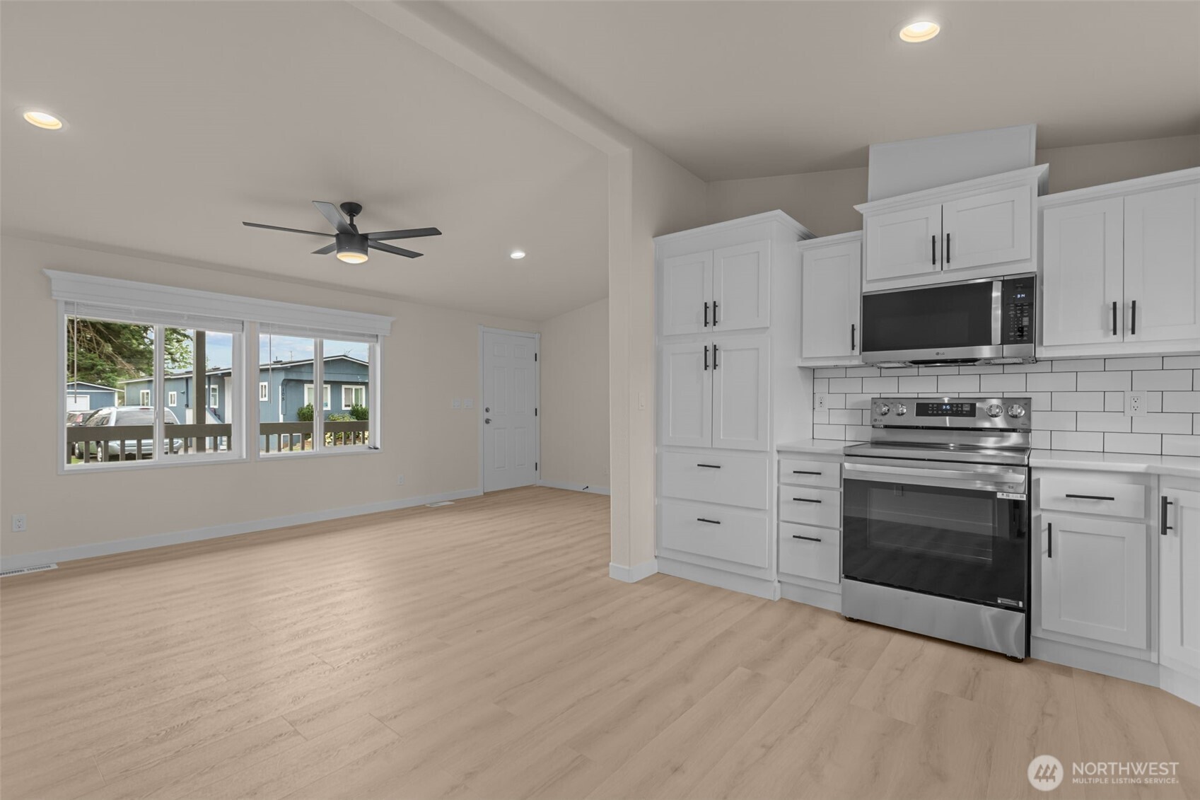 Kitchen with brand new Stainless Steel Appliances