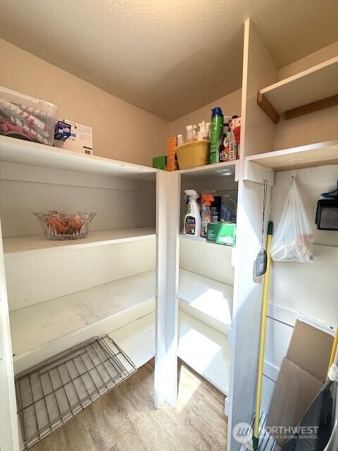 Pantry in the kitchen for all your storage needs.