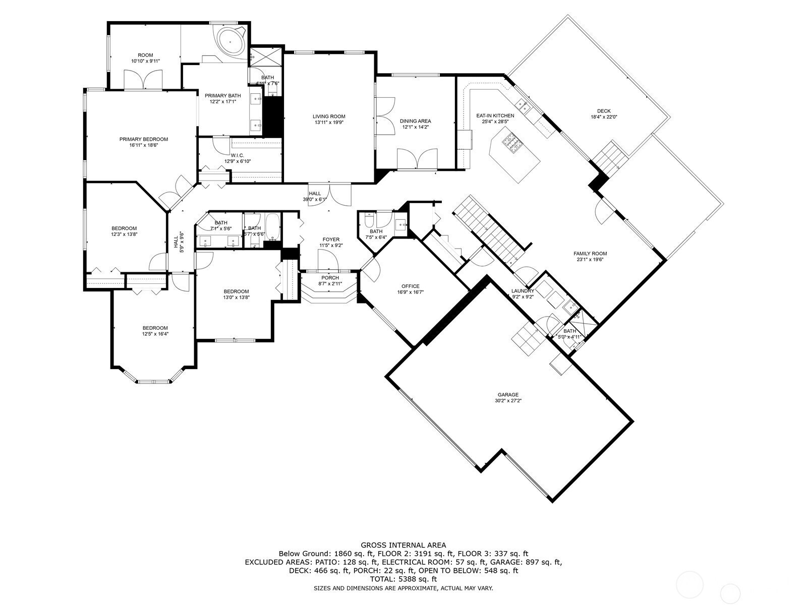 This custom-built home features a floor plan originally showcased in the Street of Dreams, highlighting exceptional craftsmanship and unique character.