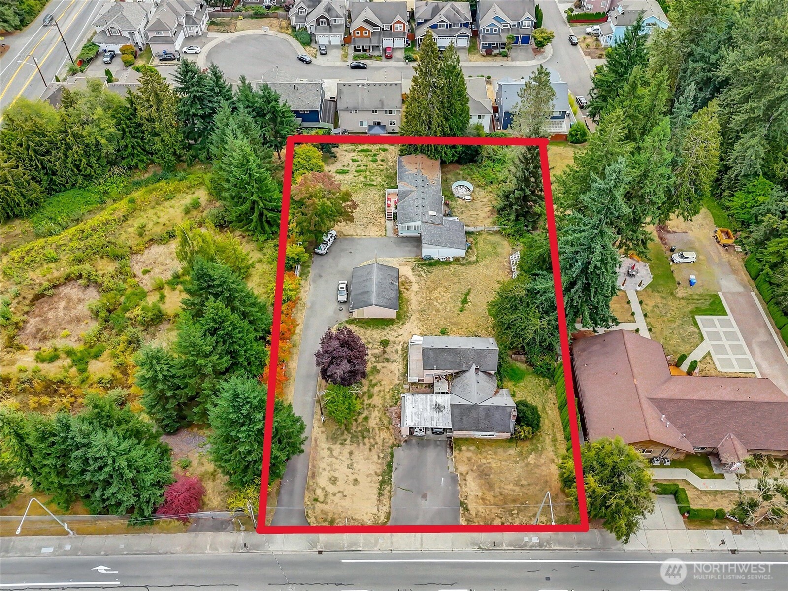 Desirable area for future homeowners.