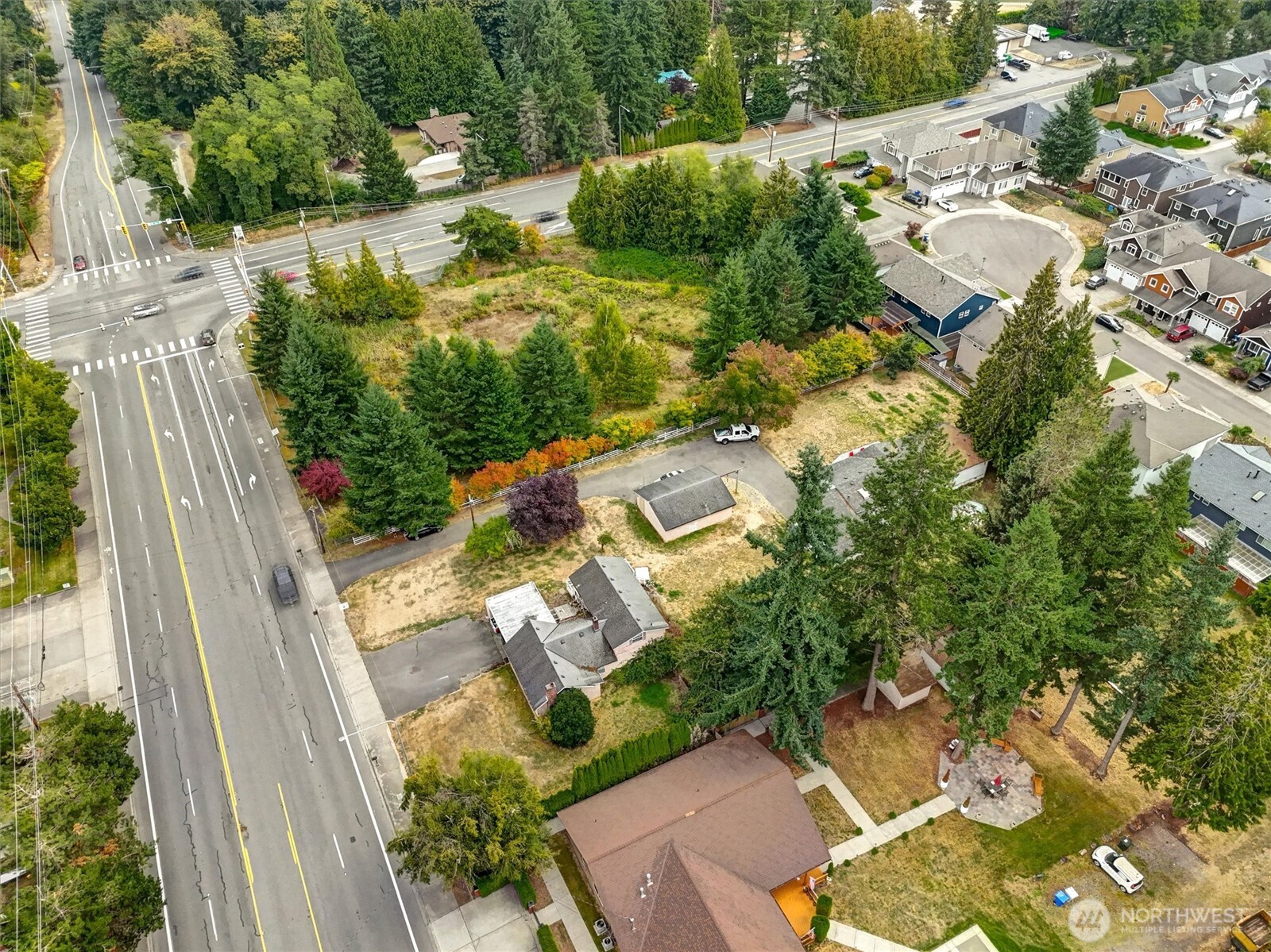 Shy an acre SR-6 buildable lot.