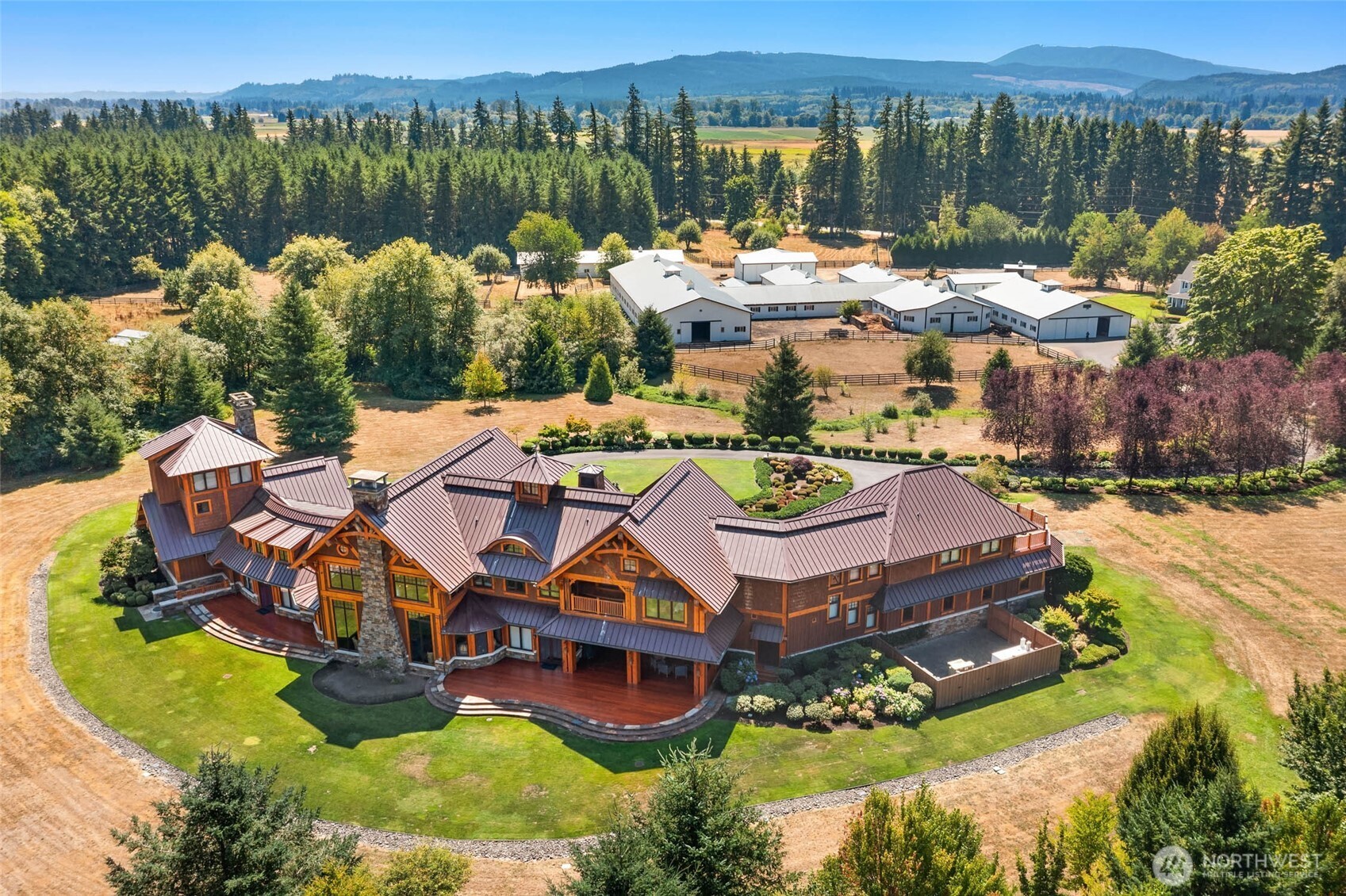 Aerial Primary House