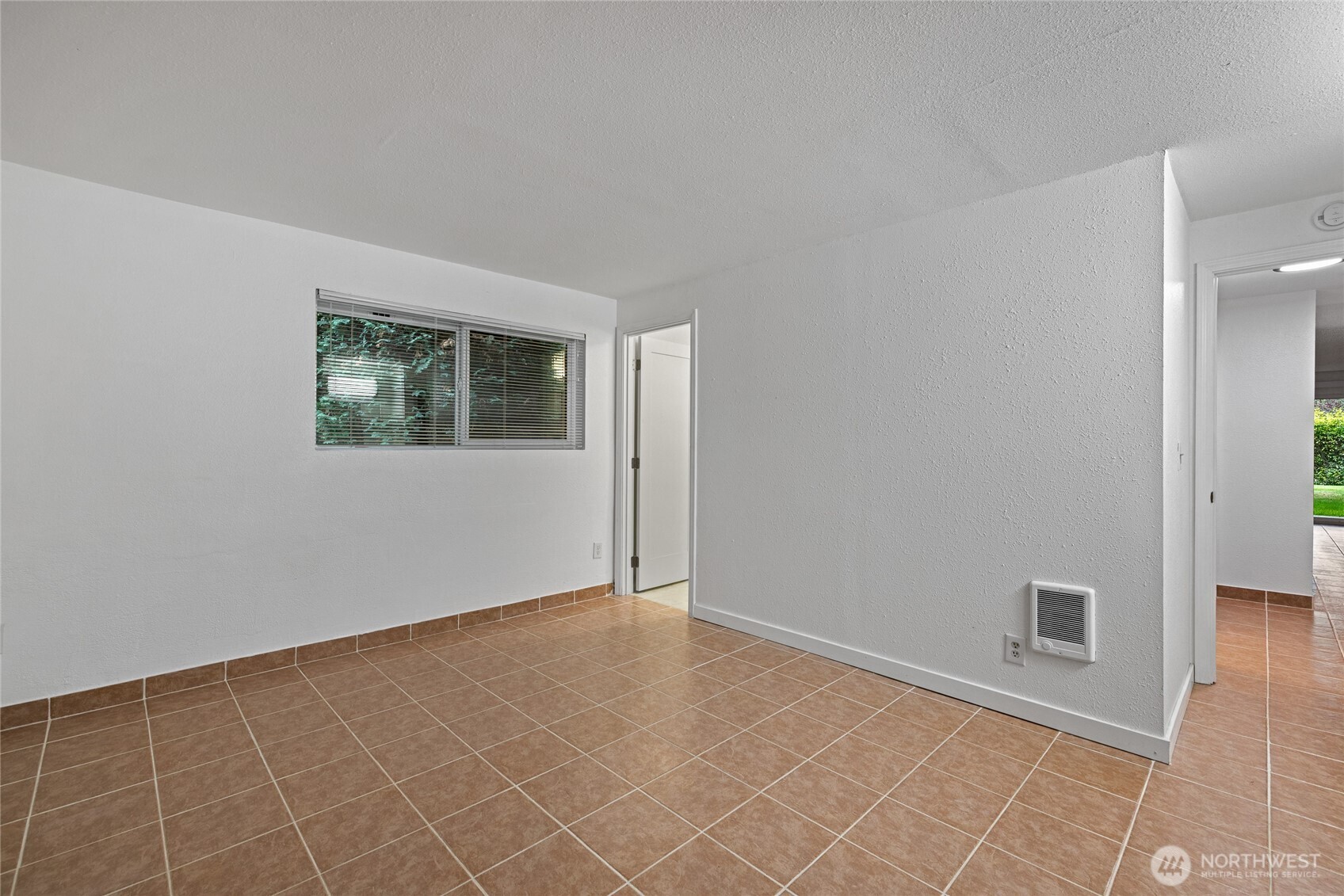 Here is the main bedroom virtually staged