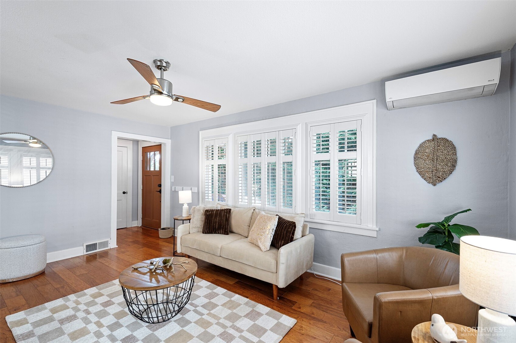 Multiple Mini-split units in the home.