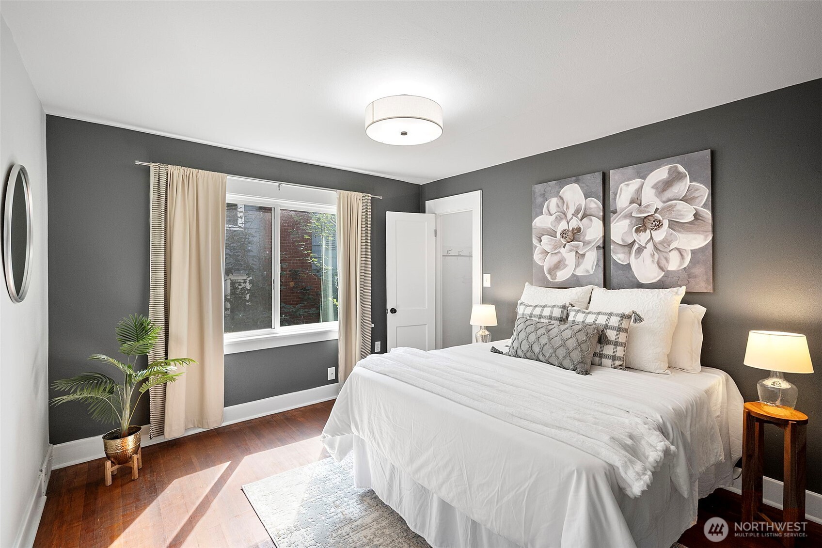 Large room on main floor with some great options for the extra space.