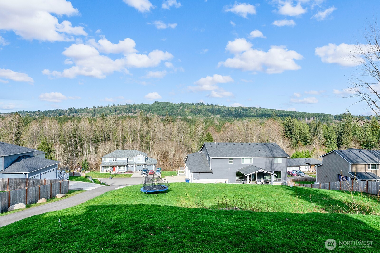 Unobstructed peaceful views.