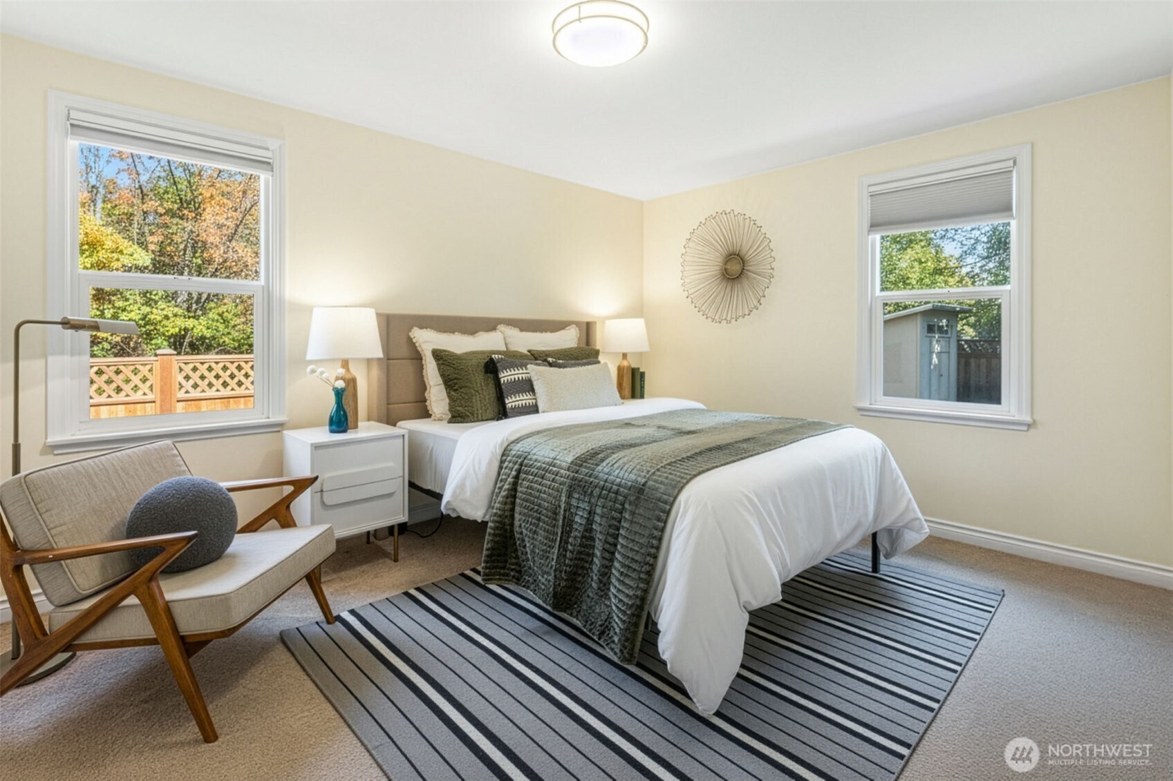 wonderful outdoor access from the kitchen