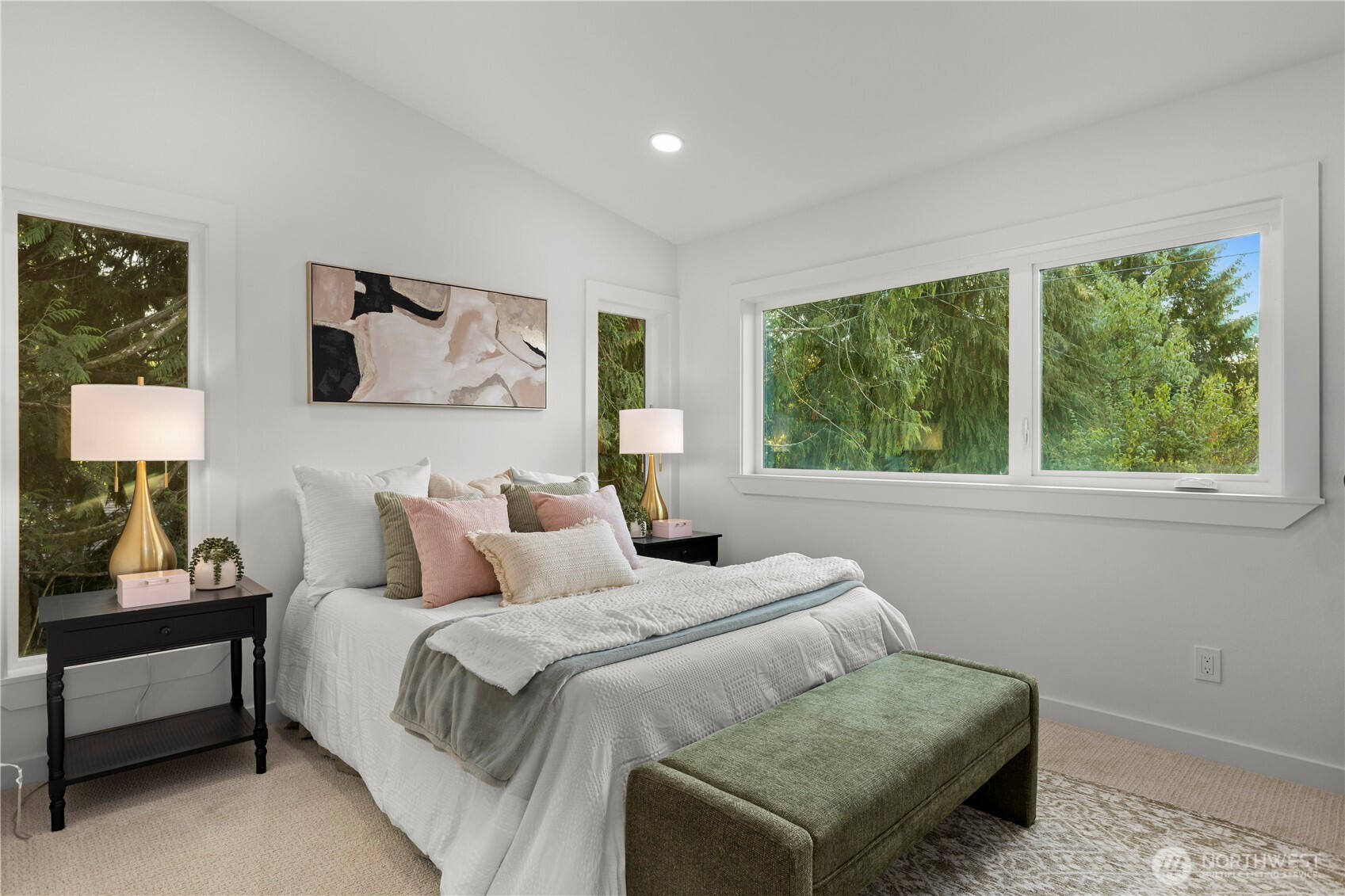 Primary bedroom with A/C available