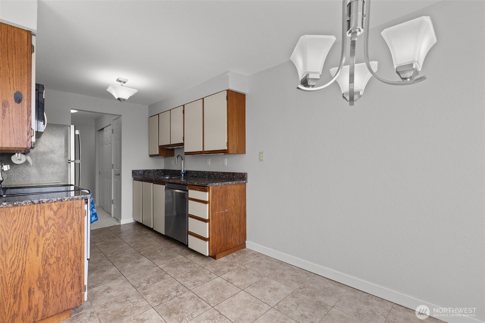 Functional kitchen design with breakfast bar and space for casual dining