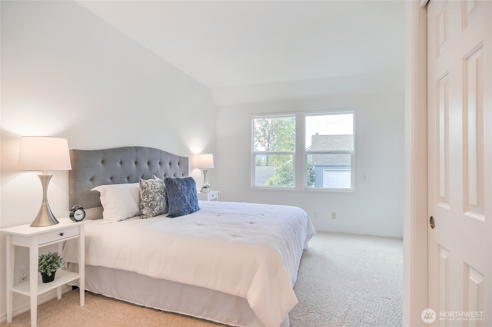 Dining room is open to updated kitchen and living room.
