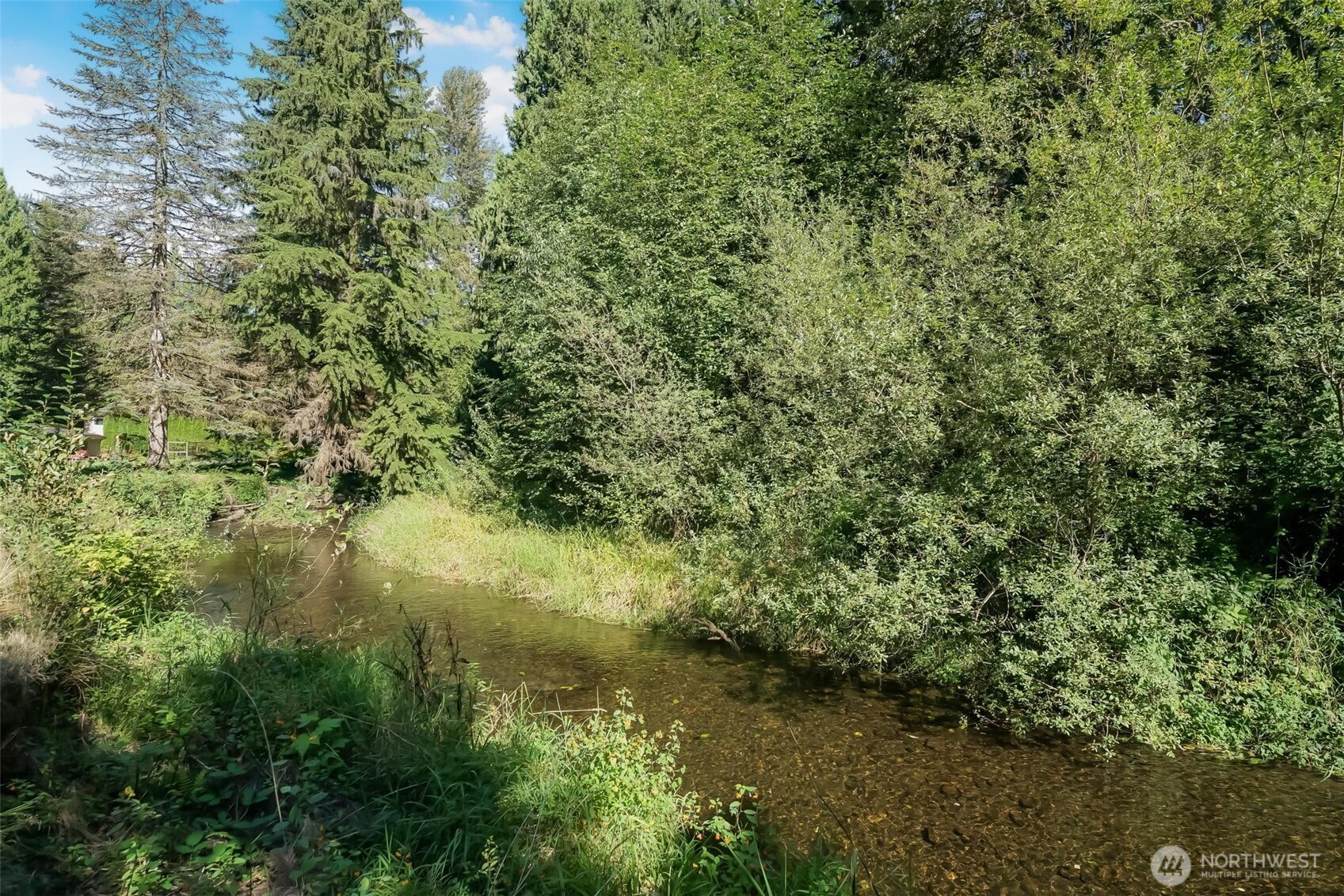 78' of creek access at back of property