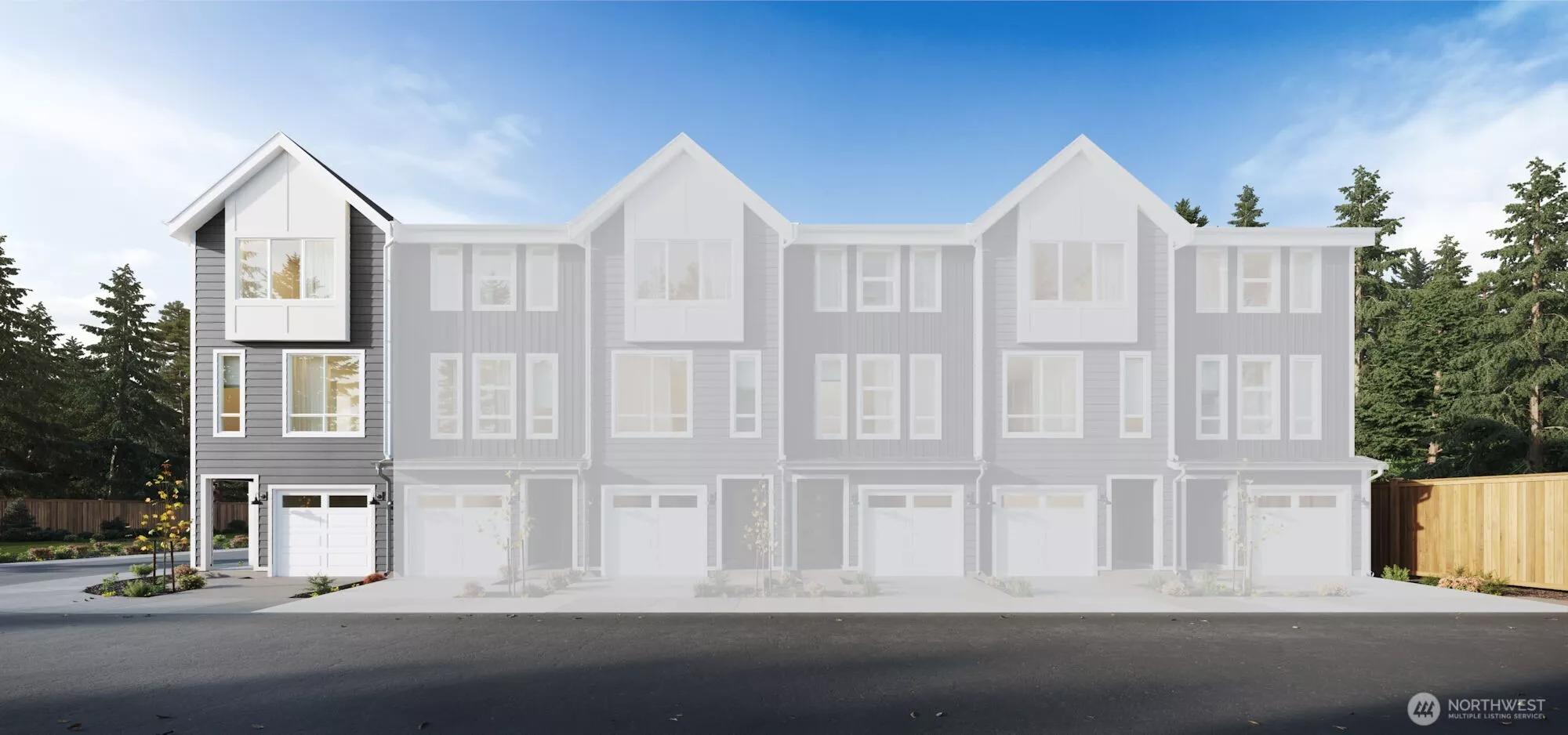 IMAGE IS A RENDERING Photographs are for illustrative purposes only. Features, finishes, interior/exterior colors, landscaping and floorplan shown may vary from actual homes built.