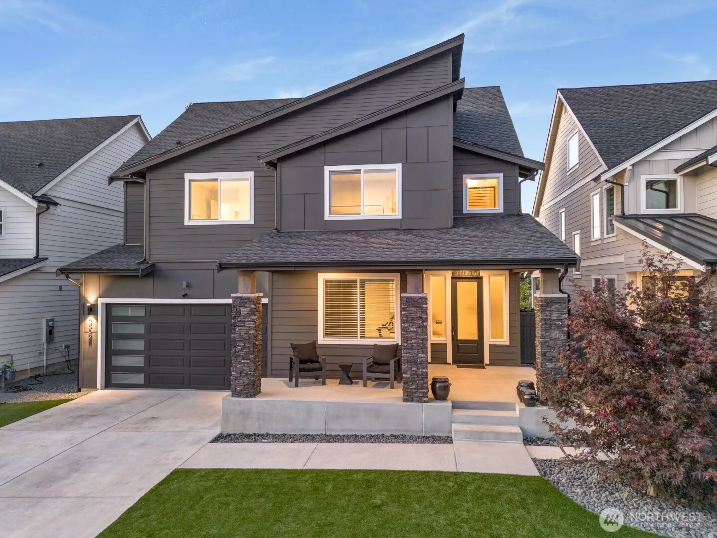 Contemporary Modern Luxury located in the Sully's Glen community of Puyallup WA