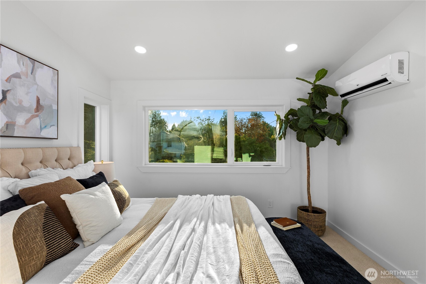 Primary Bedroom with Mini Split